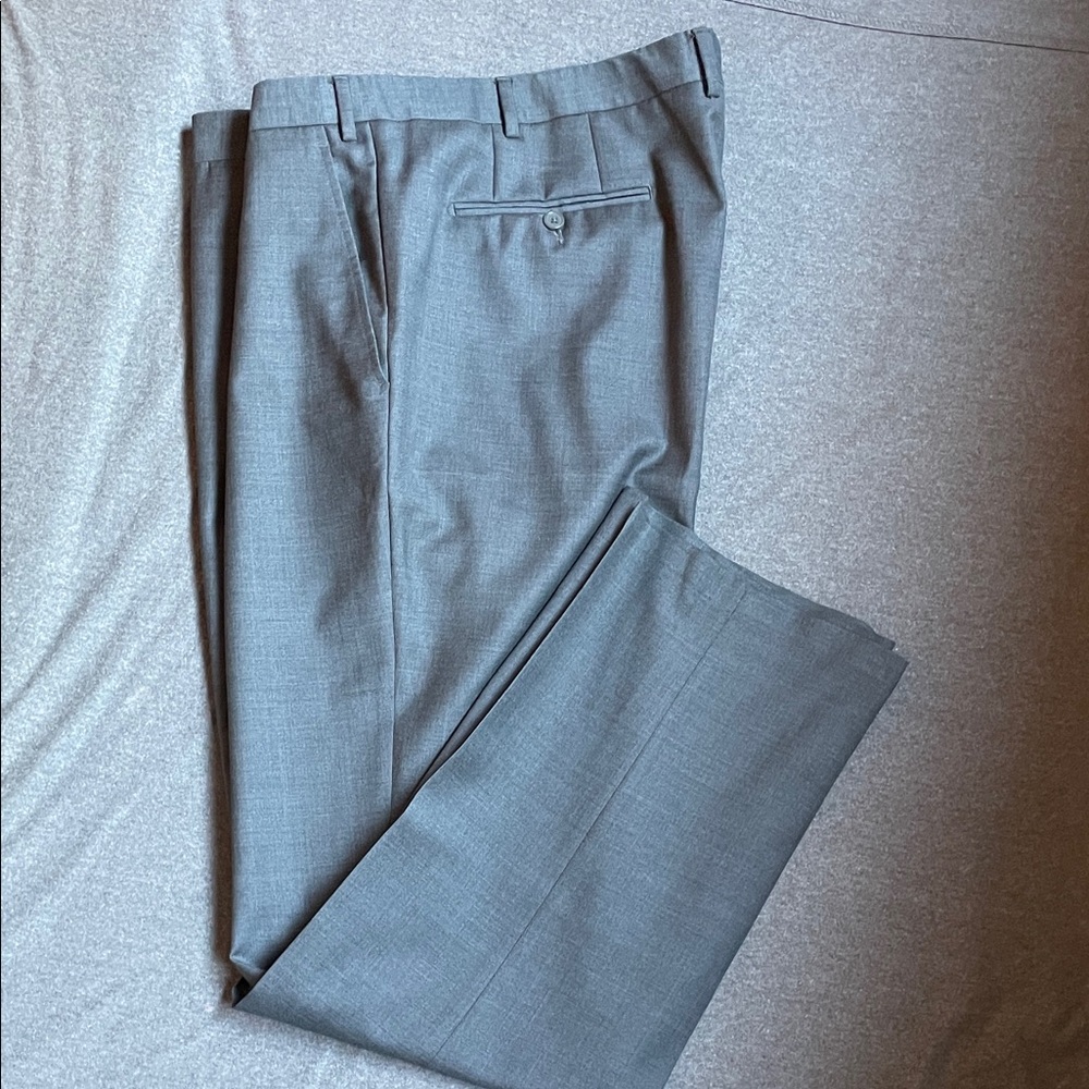 Santorelli Gray Dress Pants for Men